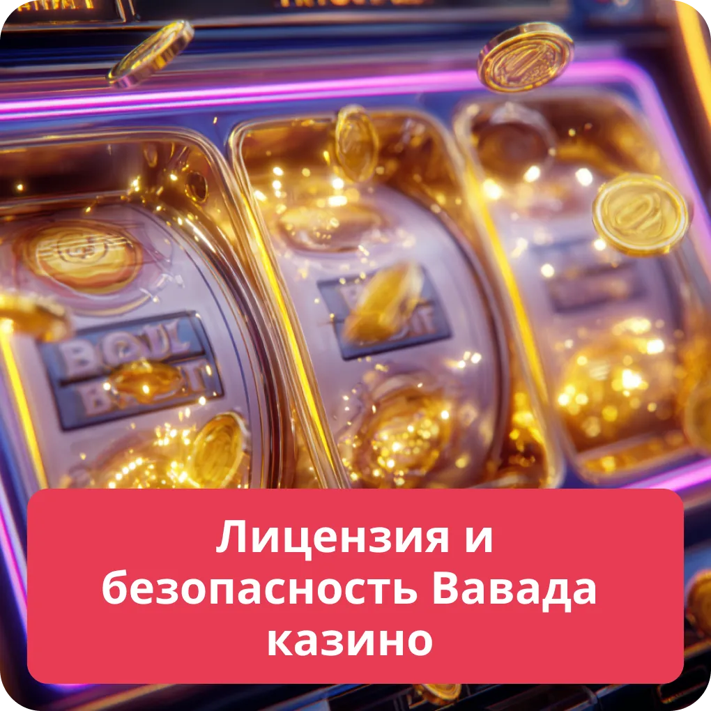 Лицензия и безопасность Вавада казино